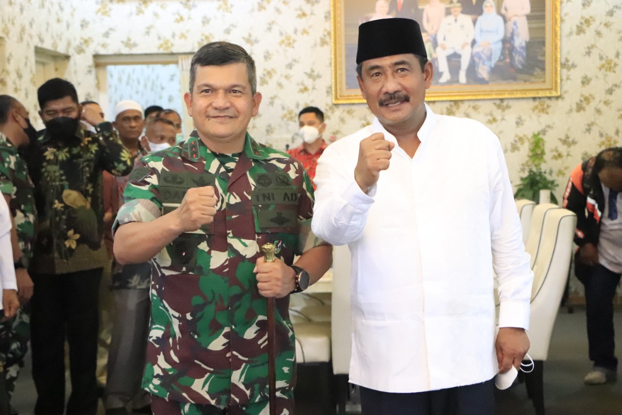 Putra Asli Binjai, Pangdam I/BB Temui Amir Hamzah