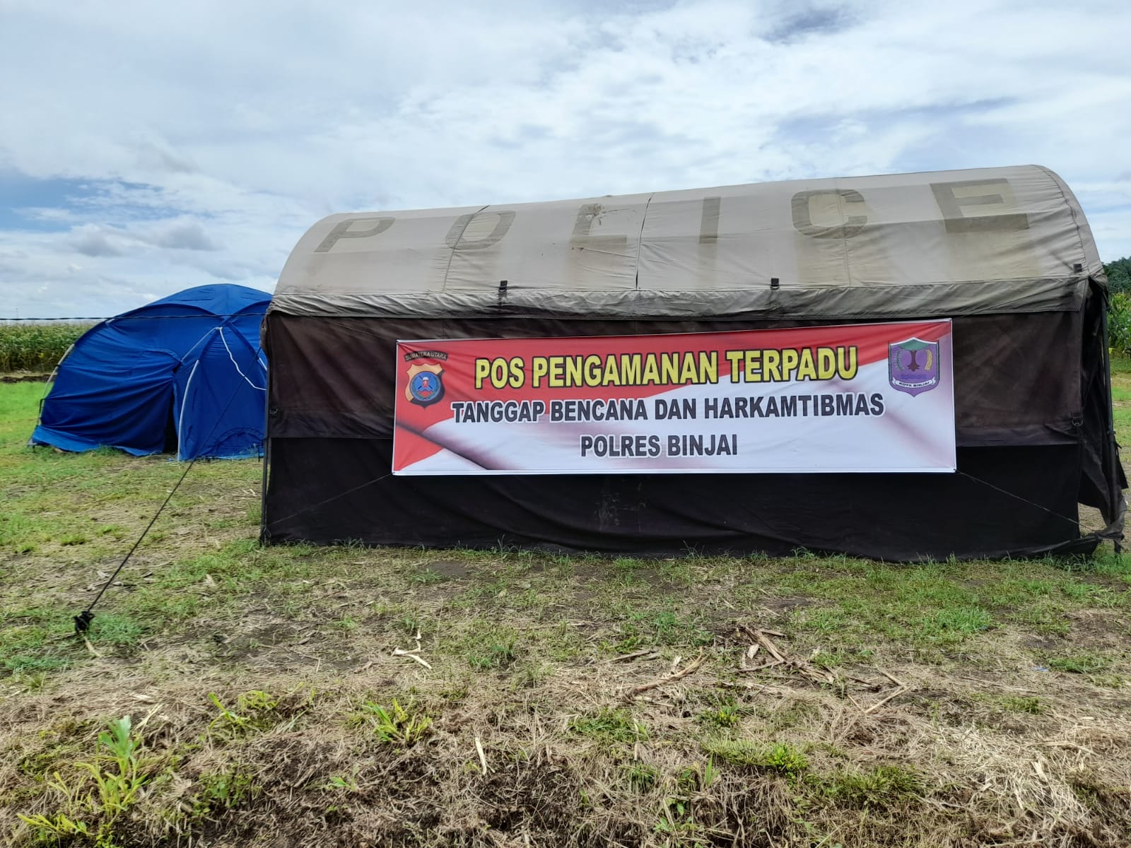 Ada Pos Polisi, Koptan Mekar Jaya Tidak Perlu Takut Bercocok Tanam Lagi