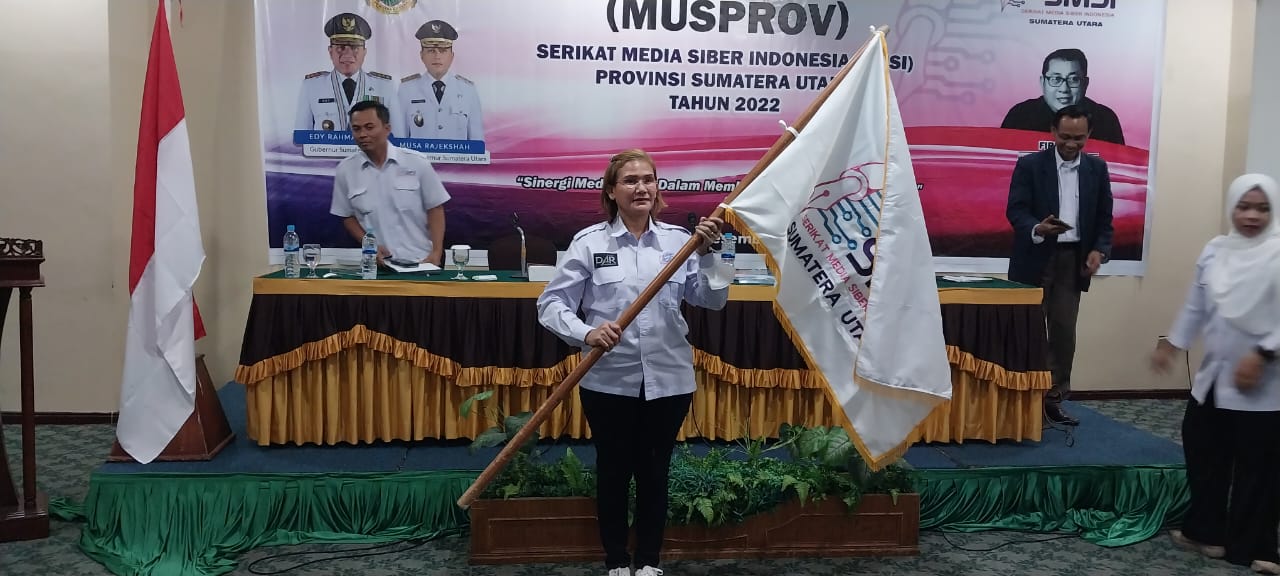 Terpilih Aklamasi, Erris Napitupulu Pimpin SMSI Sumut 2022-2027