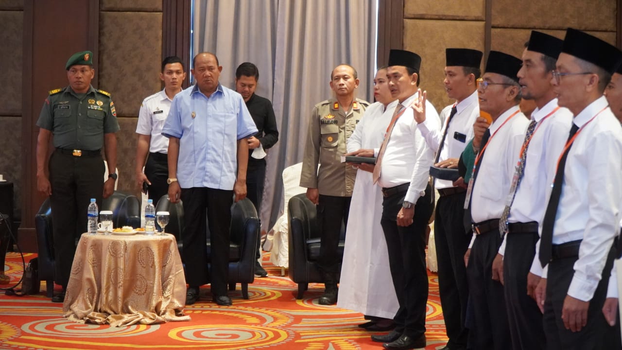 115 Anggota PPK Dilantik Lalu Ikrarkan Fakta Integritas