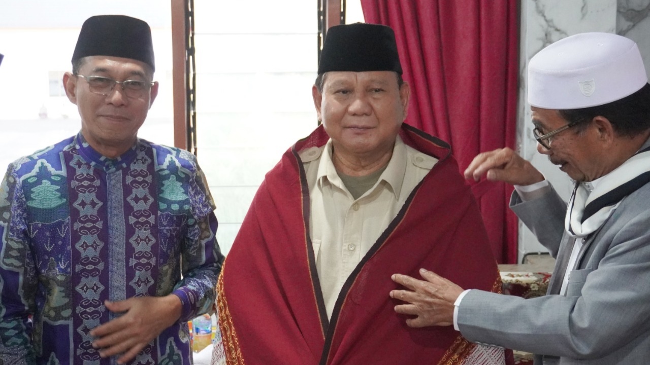 Ponpes Al Kautsar Medan Terima Kunjungan Prabowo