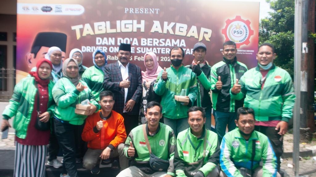 Hadiri Silaturahmi Akbar PSD Ojol, Ini Pesan Rahudman