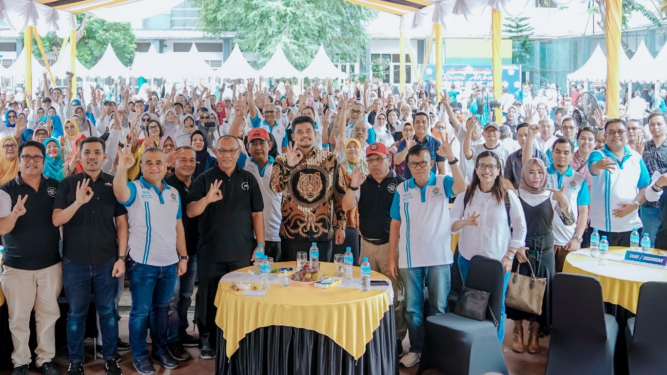 Bobby Minta Dukungan Alumni SMAN 3 Wujudkan Medan Berkah