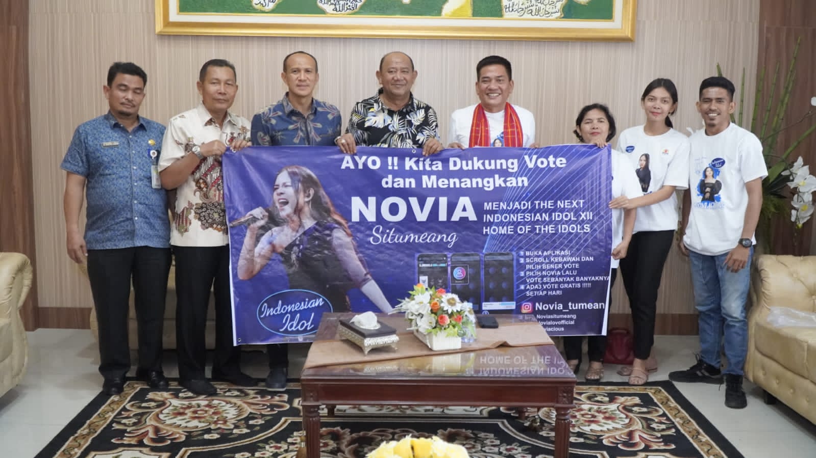Ondim Dukung Kemenangan Novia Situmeang di Indonesia Idol 2023