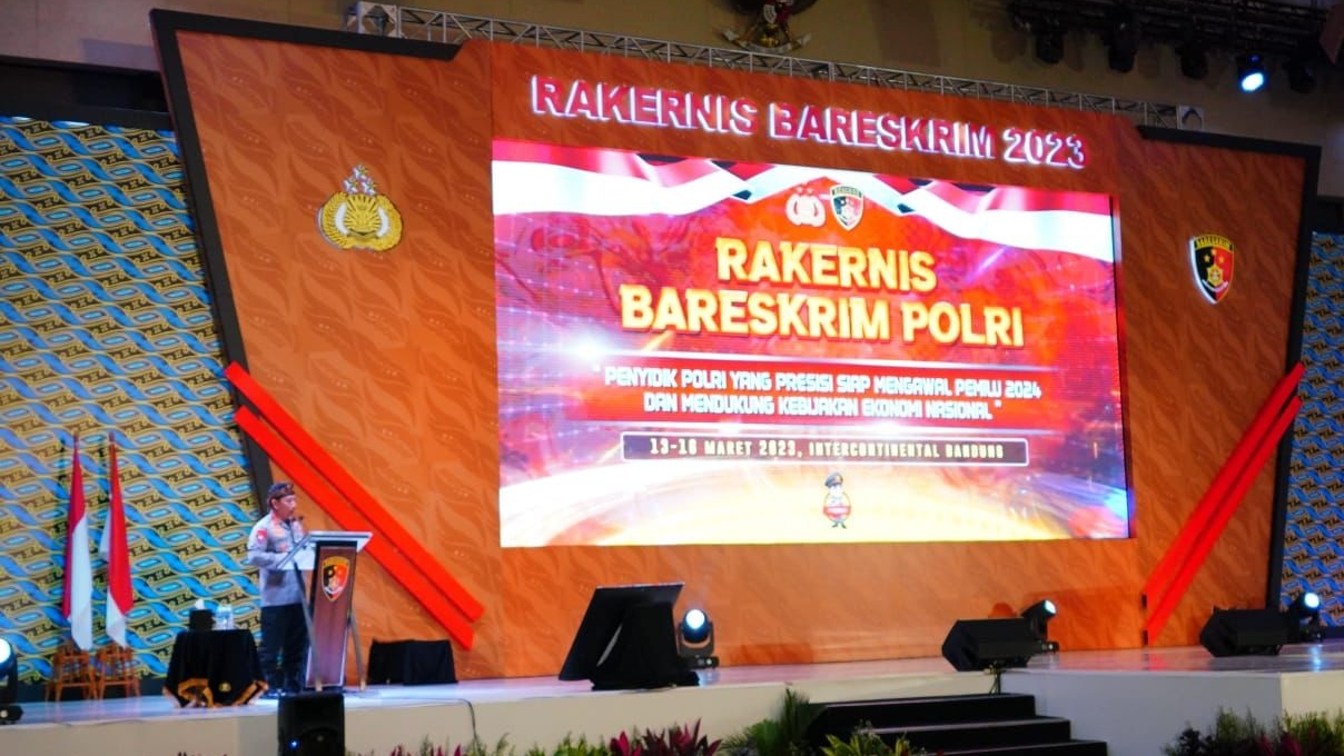 Arahan Tegas Kapolri di Rakernis Bareskrim Polri