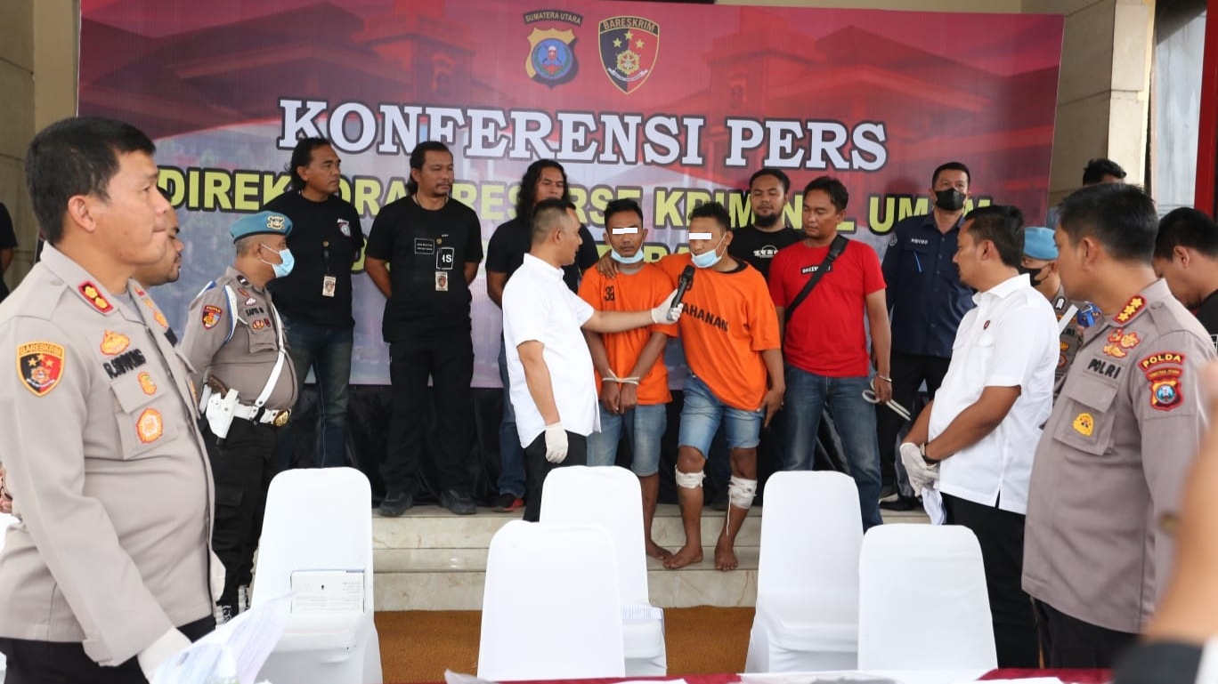 Dua Perampok Bersenjata Api Ditangkap, Melawan! Satu Pelaku Ditembak