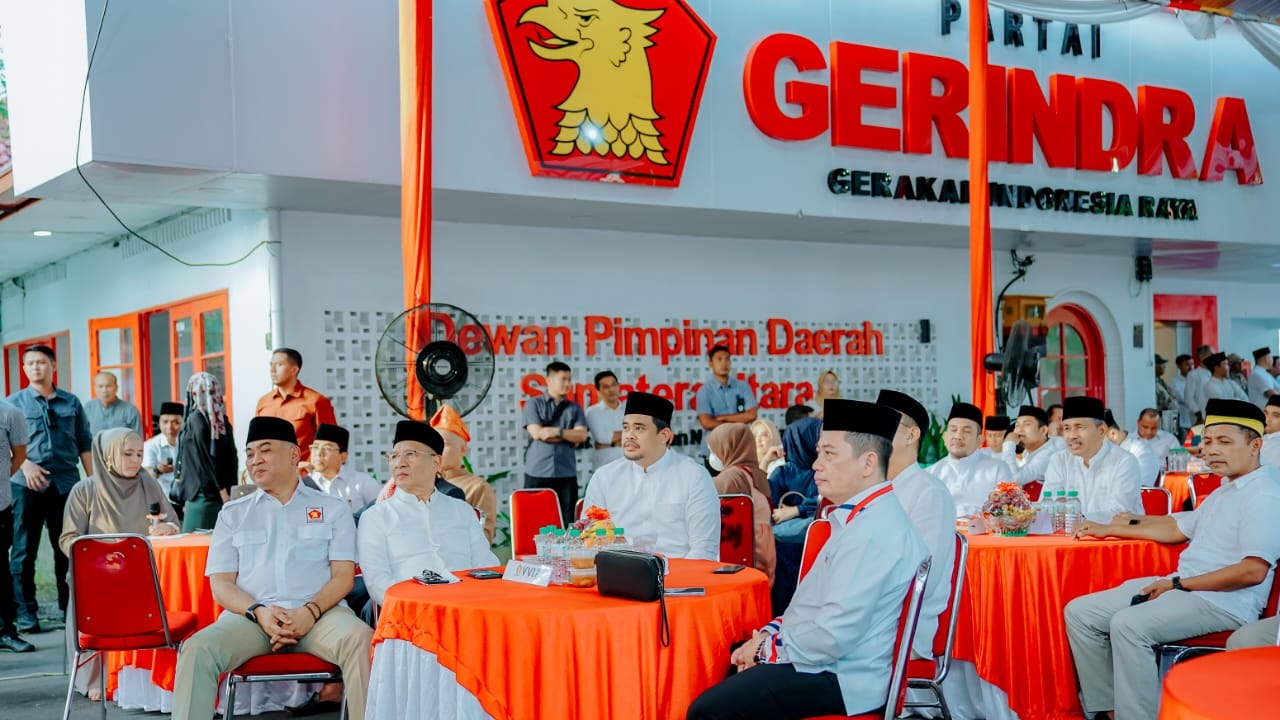 Buka Puasa Gerindra, Bobby Ajak Kolaborasi Sukseskan Program Pemko Medan