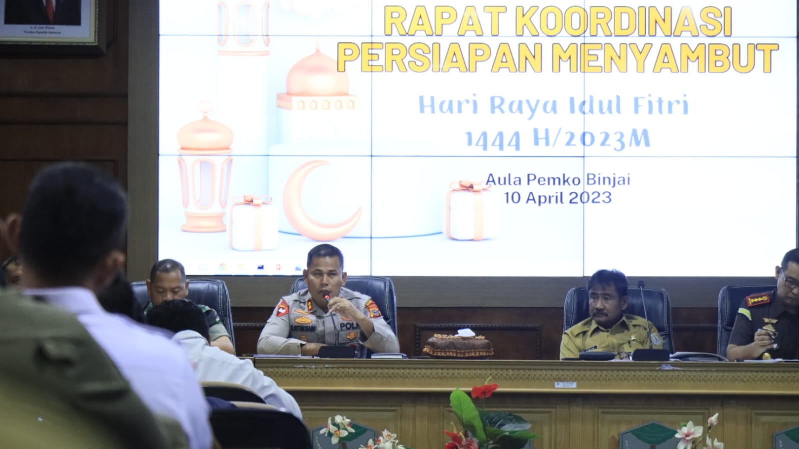 Forkopimda Binjai Gelar Rakor Penyambutan Idul Fitri 1444 H