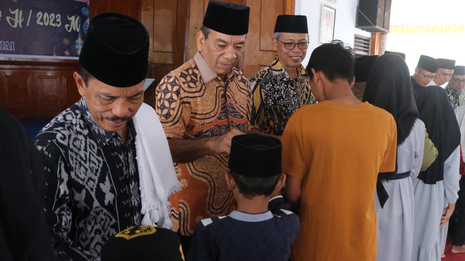 Pengajian Ramadan Korpri Beri Sumbangan ke 50 Anak Yatim