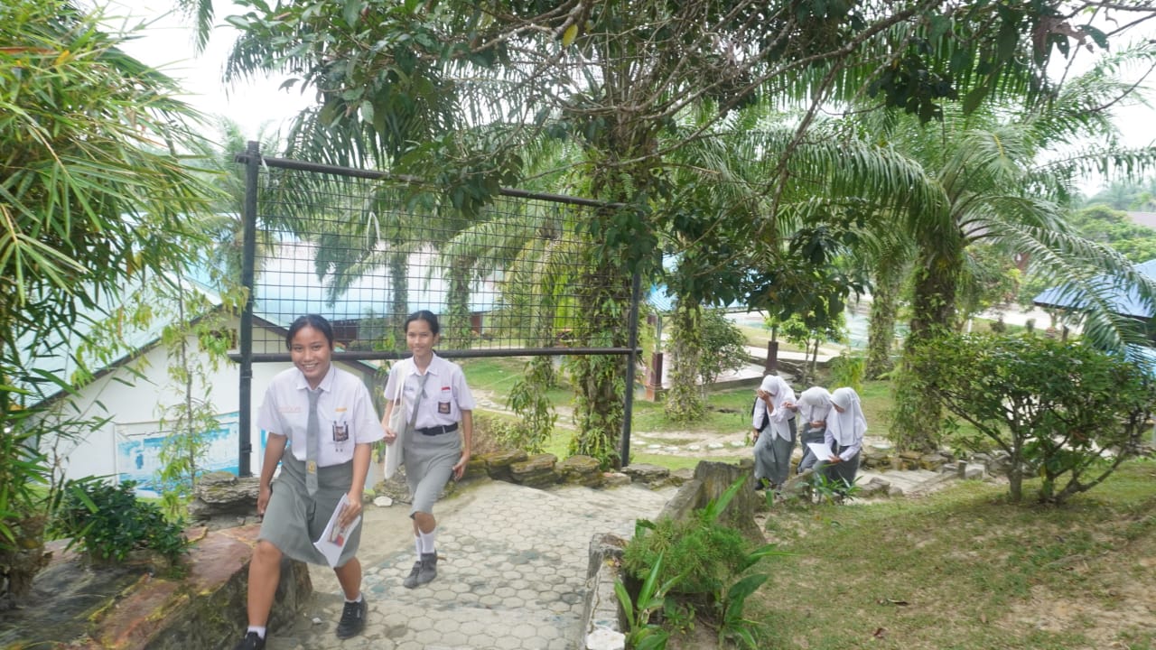 Terapkan Program P5, SMAN 1 Besitang Studytour ke Museum & Istana Maimun