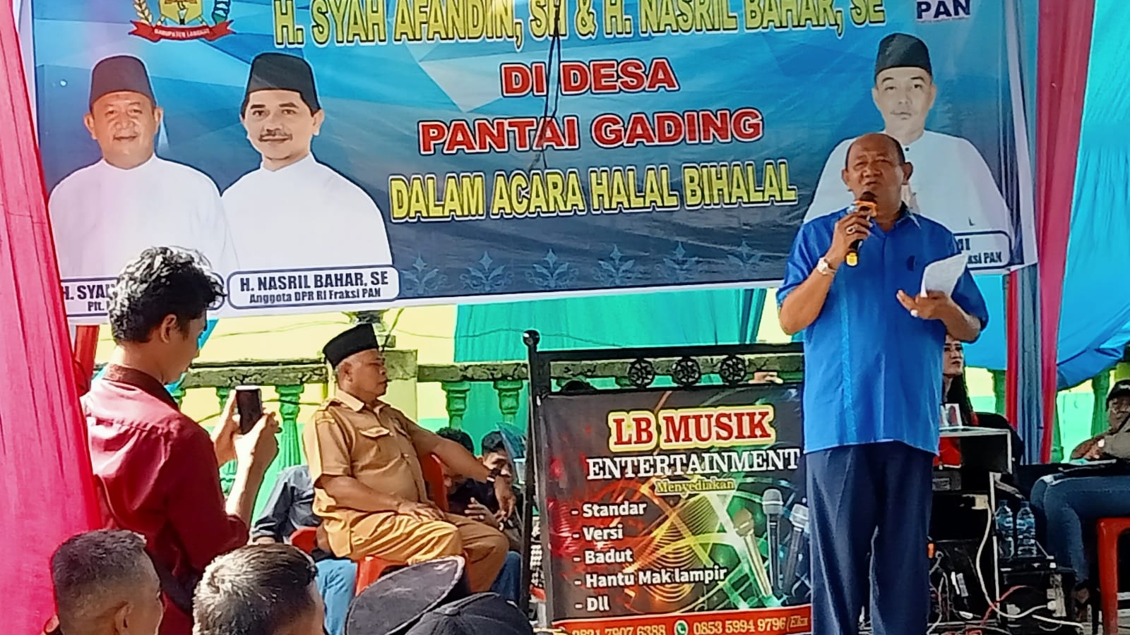 Syah Afandin Didukung Warga Secanggang Pimpin Langkat di 2024-2029
