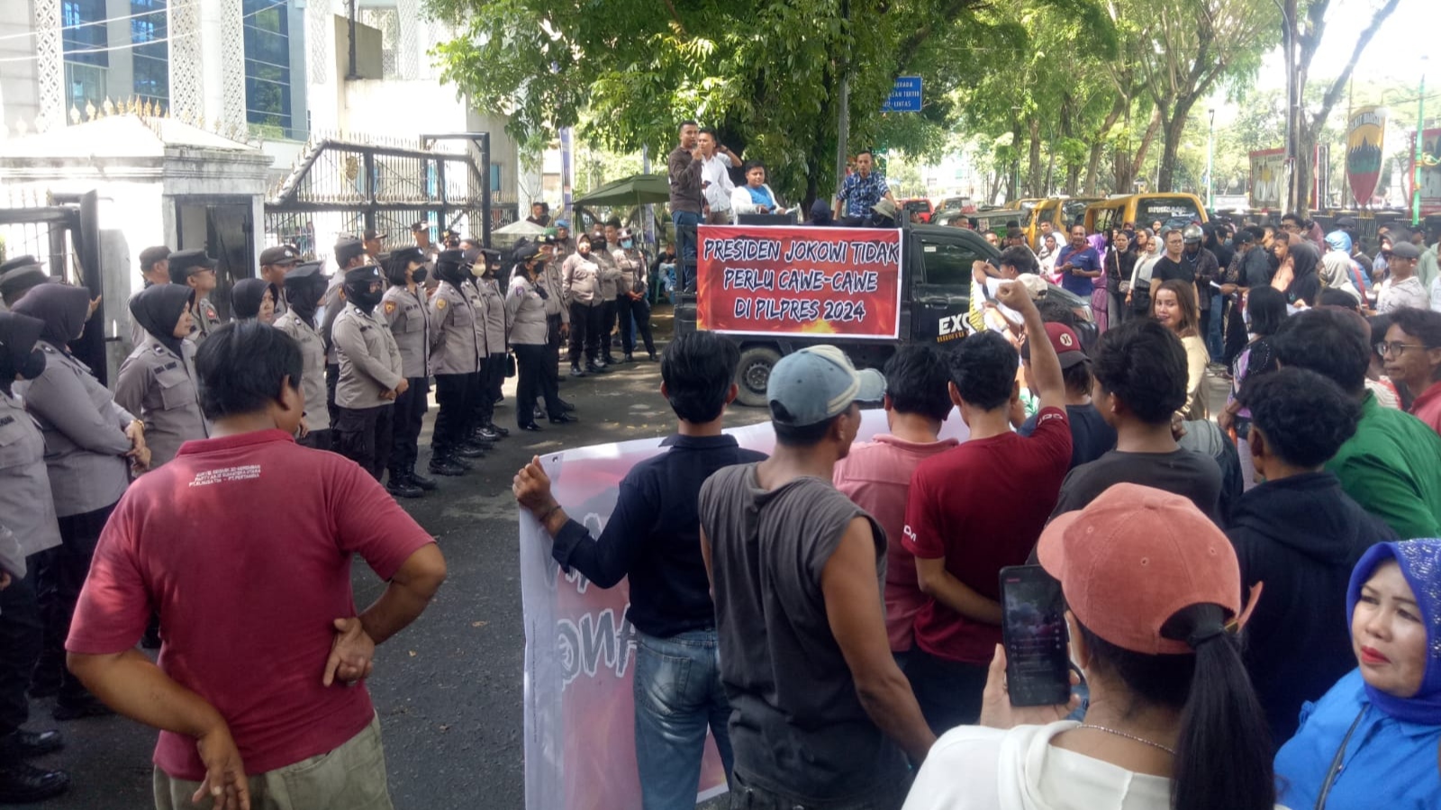 Aliansi Masyarakat Sumut Minta Jokowi Tidak Cawe-Cawe di Pemilu 2024