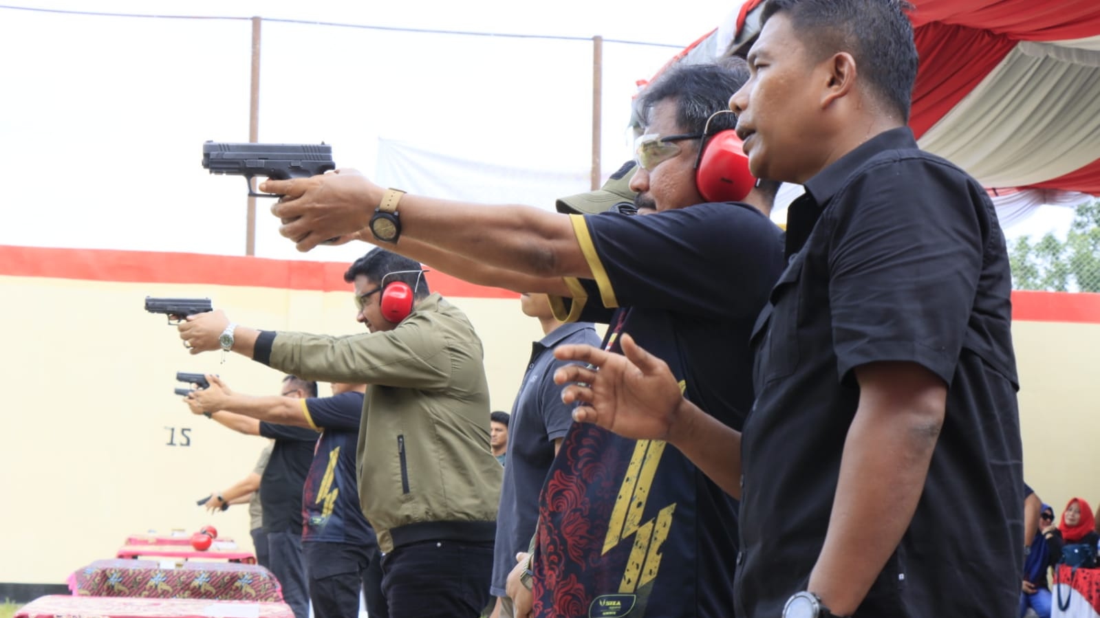 Diikuti 60 Peserta, Kejuaraan Menembak Piala Walikota Binjai Resmi Dibuka