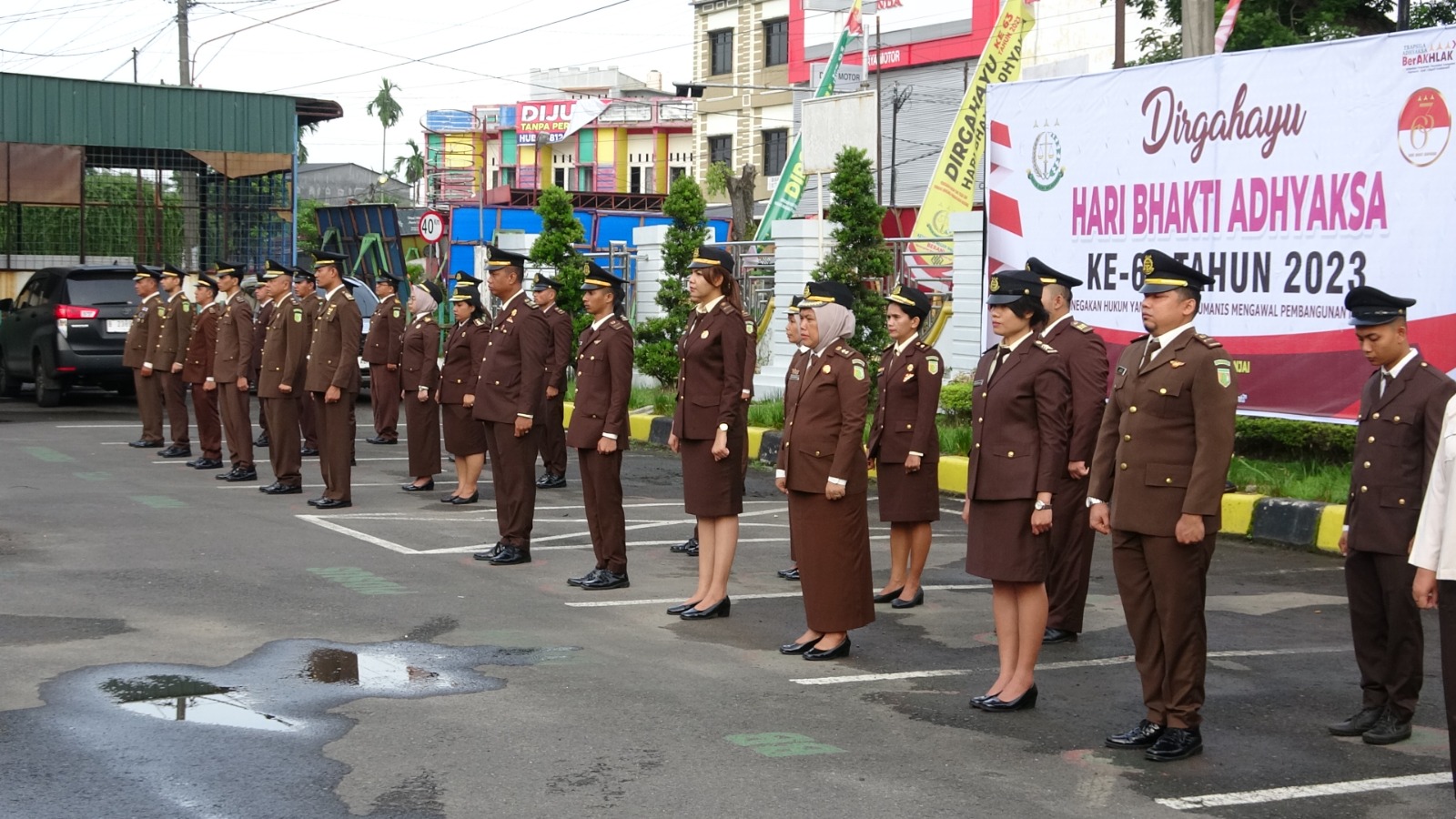 Kejari Binjai Peringati HBA ke-63, Berikut Pesan Jokowi