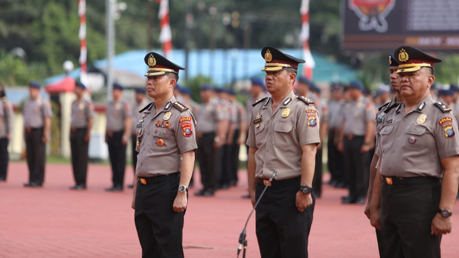 1.242 Personel – PNS Jajaran Polda Sumut Naik Pangkat