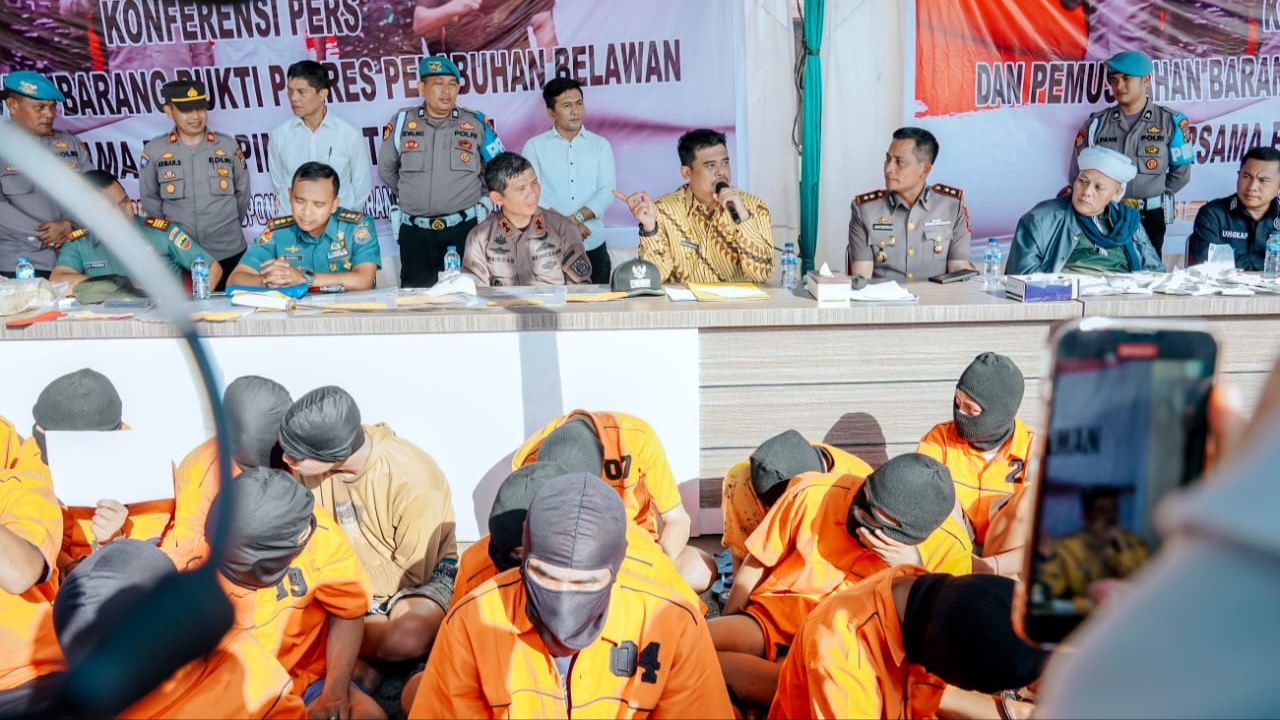 Bobby Dukung Polres Belawan Tindak Tegas Begal & Geng Motor