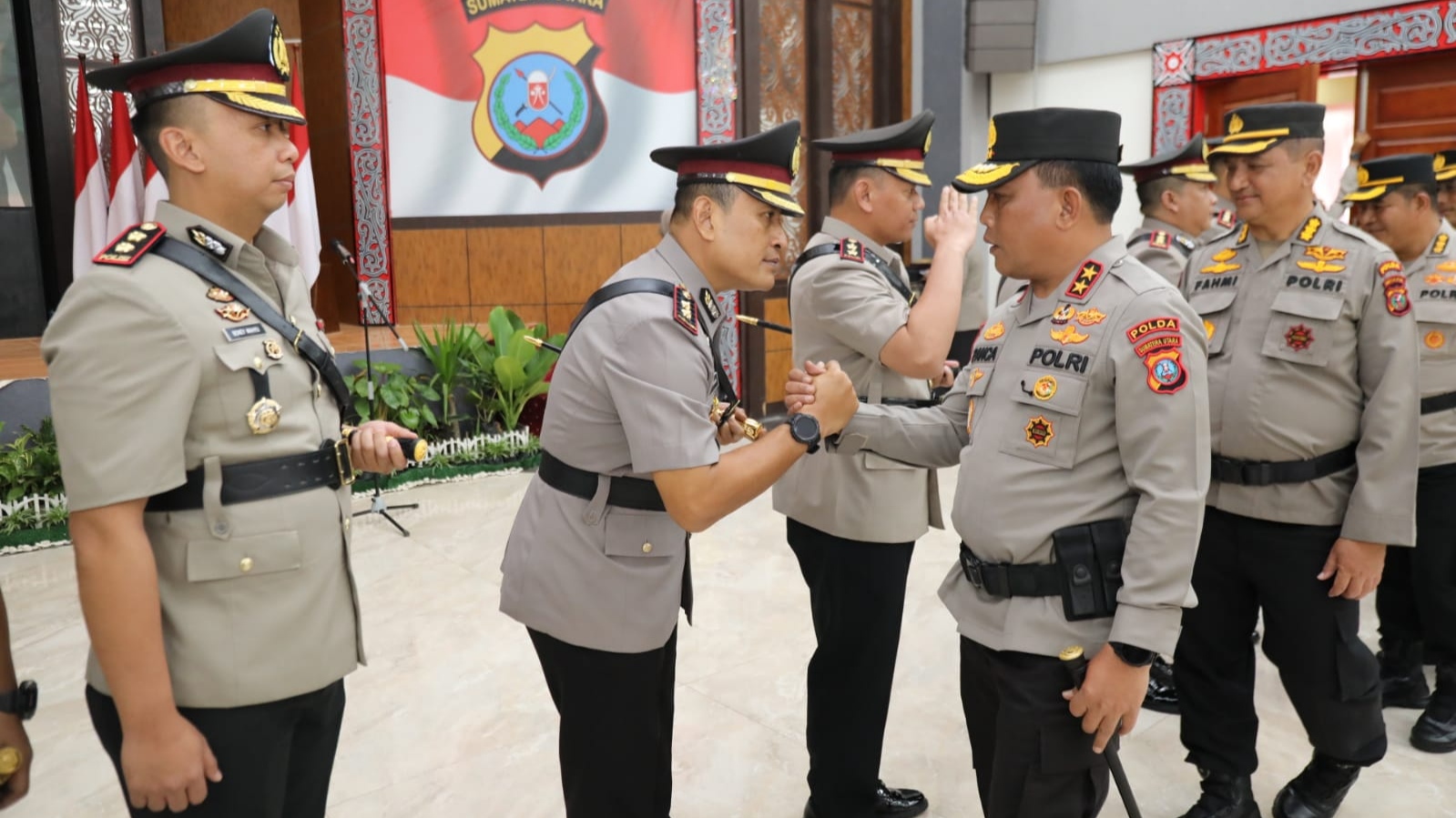 Berikut PJU Polda Sumut & Kapolres Jajaran yang Dilantik