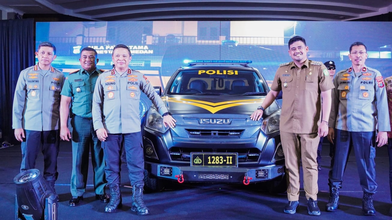 12 Mobil Patroli Diluncurkan 24 Jam, Bobby: Support CCTV Lacak Pelaku Kejahatan