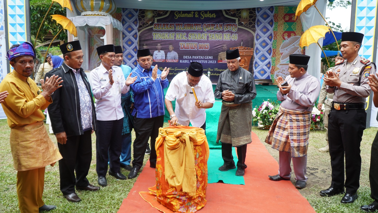 Resmi Dibuka, STQ Kecamatan Stabat Diikuti 86 Peserta