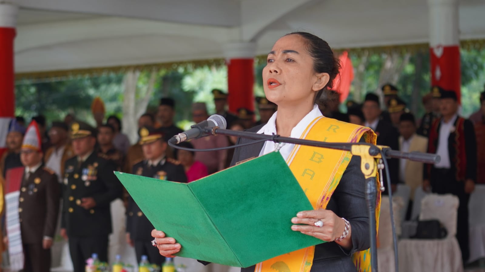 Peringati HUT ke-78 RI, Sribana PA Bacakan Teks Proklamasi