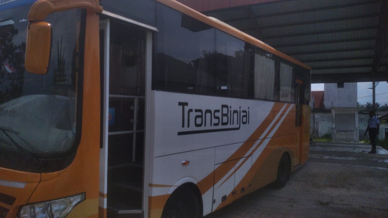 Bus Trans Binjai Jarang Beroperasi, Supir & Kernet Main Dam Batu