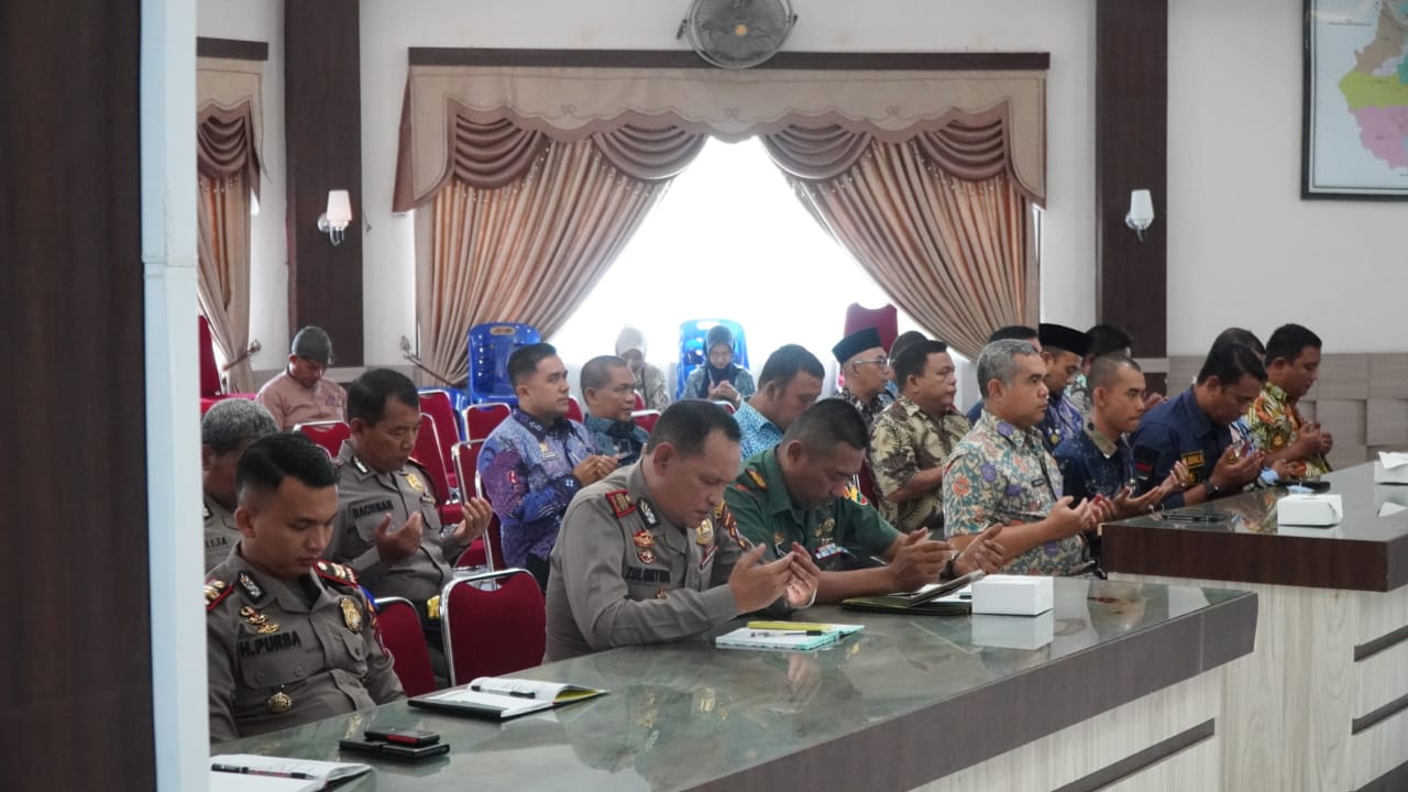 Cegah Konflik Sosial, Forkopimda – Forkopimca di Langkat Gelar Rakor