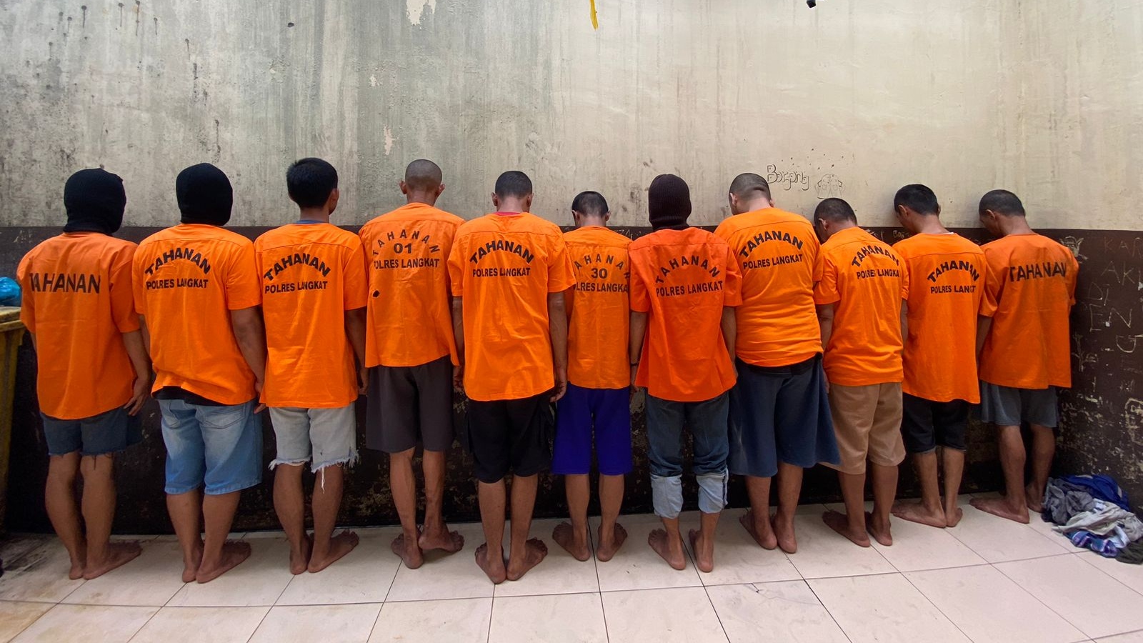 270 Pelaku Kasus Narkotika Ditangkap Polres Langkat