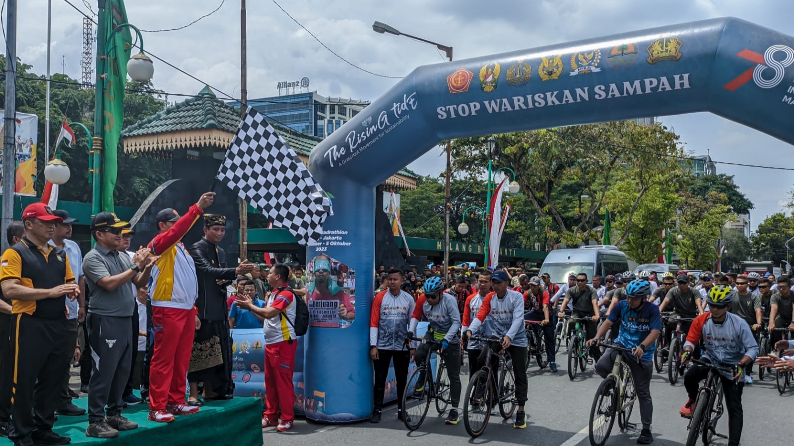 Sambut HUT ke-78, TNI Kampanyekan Stop Wariskan Sampah