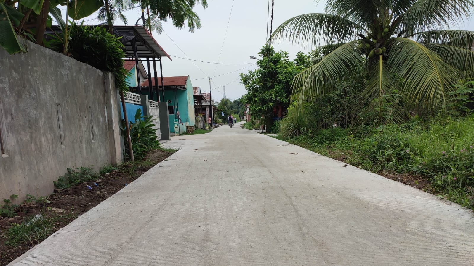 Jalan Marelan I Gang Bersama Selesai di Beton, Panjangnya 669 ameter