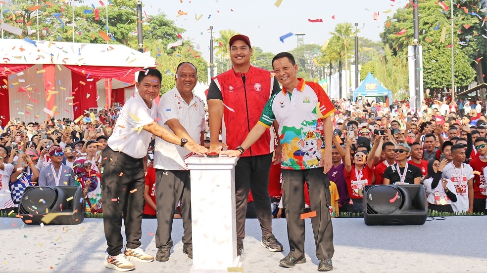 Fun Run Hitung Mundur PON 2024 Bersama Menpora, Persiapan Sumut On The Track