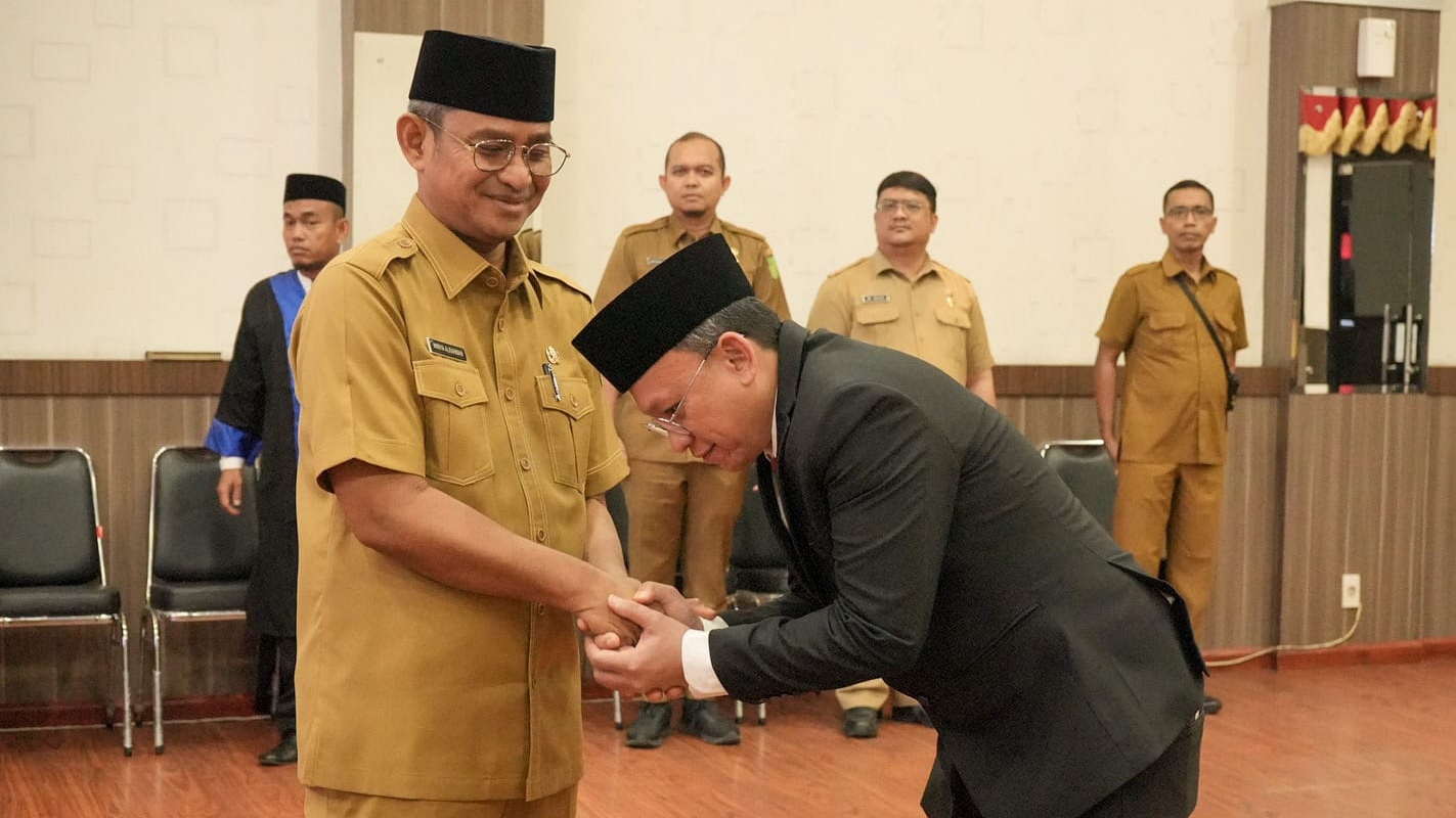 Laksamana Putra Siregar Dilantik Jadi Kadis Perpustakaan dan Arsip Kota Medan