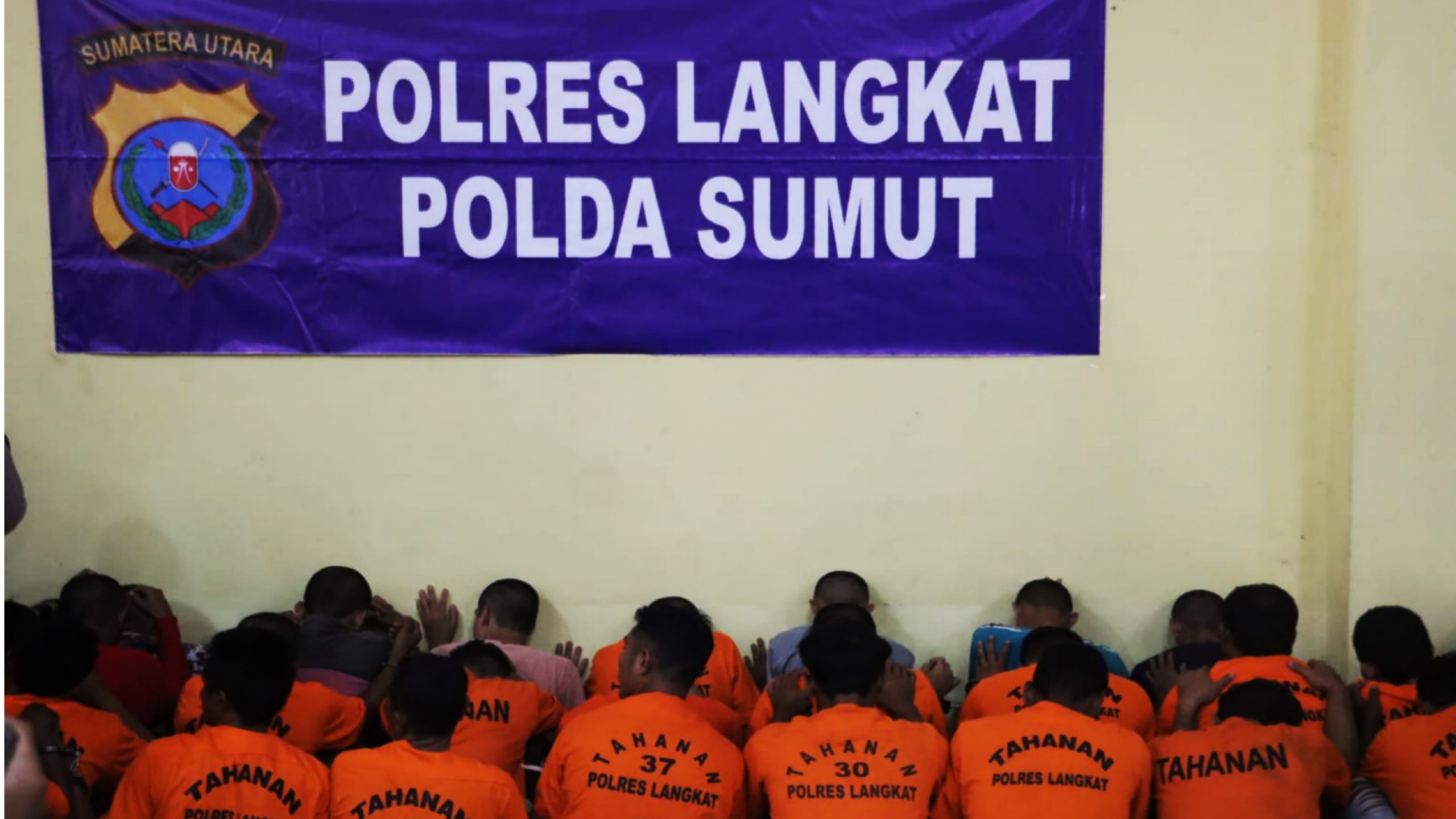 Polres Langkat Tangkap 29 Tersangka & Sita 7 Butir Pil Ekstasi Berikut Lainnya