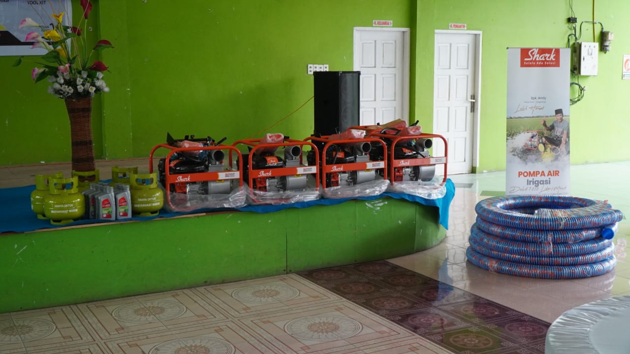 337 Paket Konvensi BBM ke BBG Diterima Gratis oleh Petani Langkat