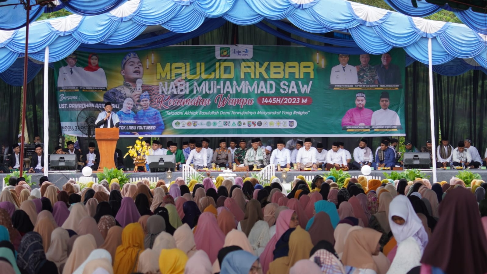 Syah Afandin Ajak Masyarakat Doakan Rakyat Palestina di Peringatan Maulid Nabi