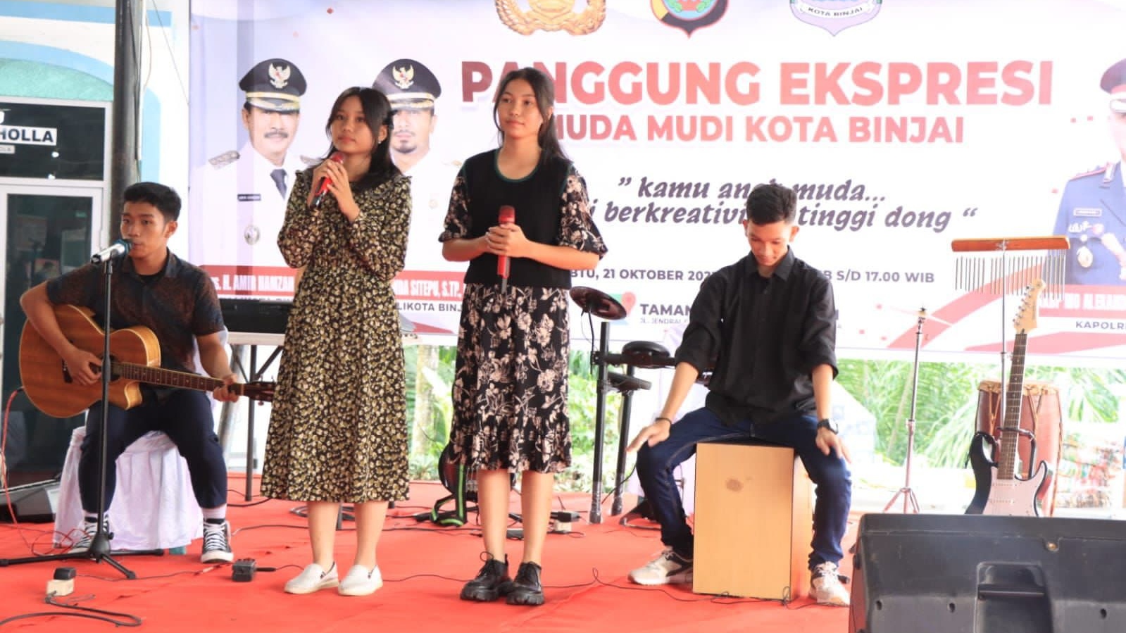 Panggung Ekspresi Pemuda Indonesia Kreatif “Tampilkan Bakat Pemuda Binjai”