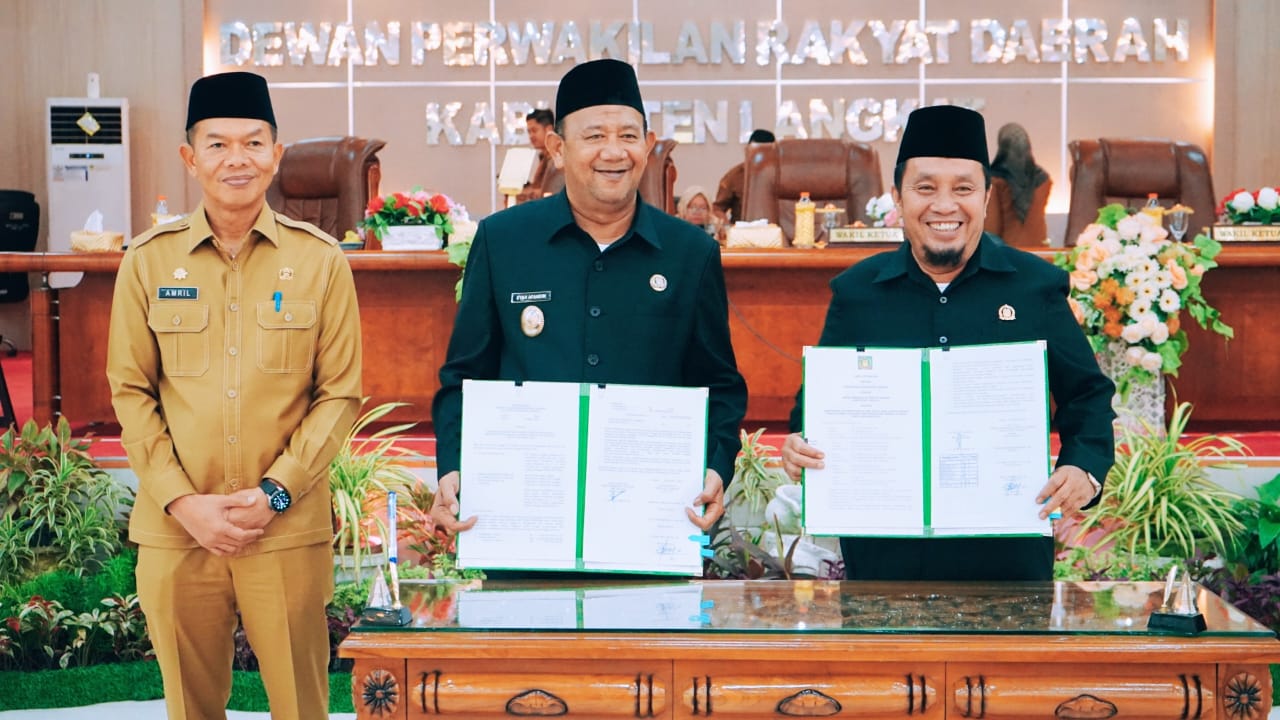 Surplus Rp 3 Miliar, Sah…!!! Perda APBD Langkat 2024 Senilai Rp 1,9 Triliun