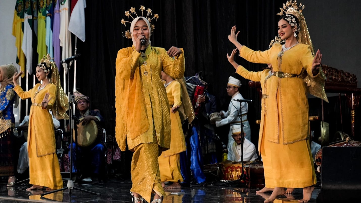 Pergelaran Musik & Tari Nusantara USU Tingkat Semangat Toleransi