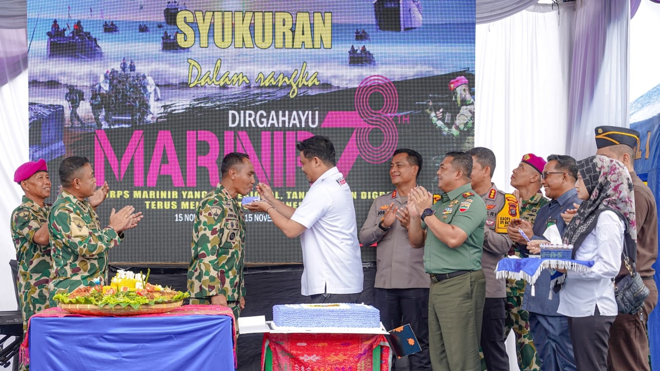 Dirgahayu ke-78 Korps Marinir TNI AL, Bobby: Terima Kasih Atas Dedikasinya