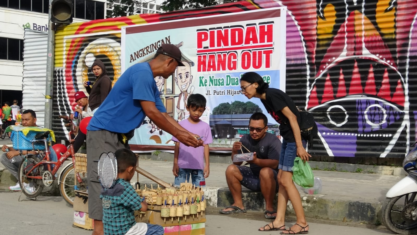Keberkahan CFD Bagi Pelaku UMKM Medan, 4 Jam Jualan Omset Capai Jutaan Rupiah