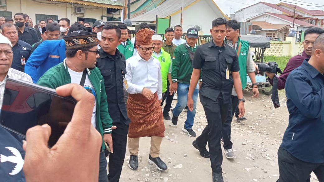 Cak Imin Kampanye ke Langkat Dikawal Ketat 157 Polisi