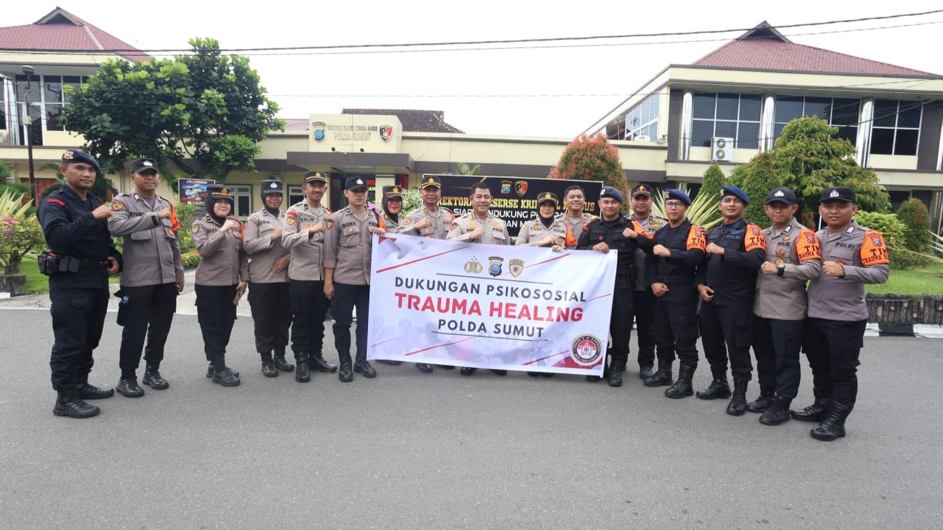 Korban Bencana Humbahas Terima Dukungan Trauma Healing