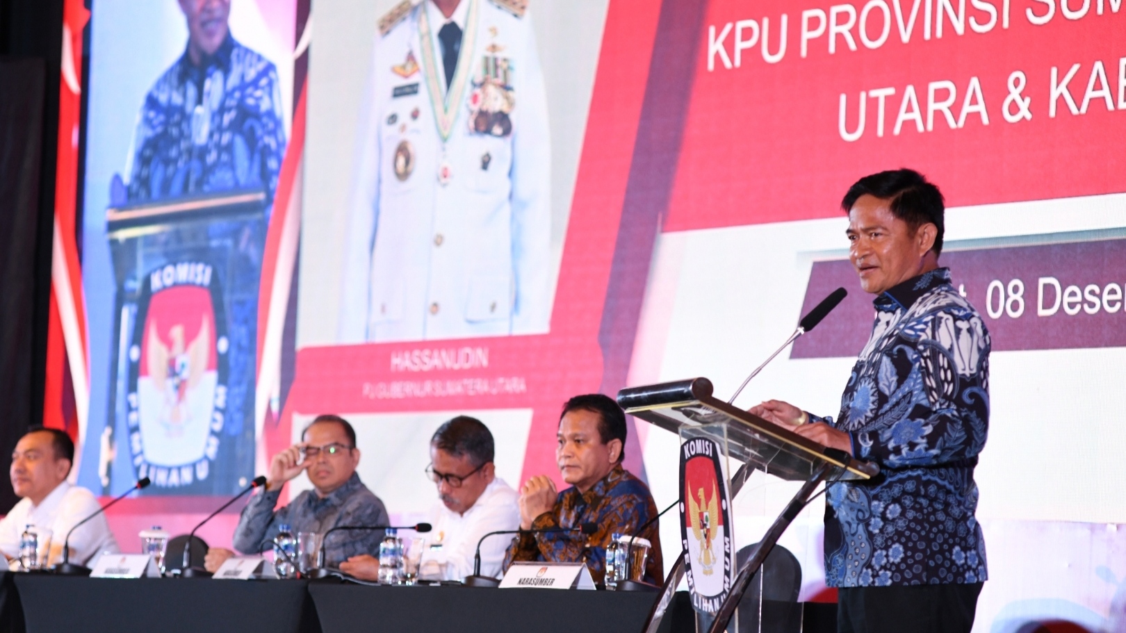 Rapat Pimpinan KPU se-Sumut, Kuantitas & Kualitas Pemilih Diharapkan Meningkat