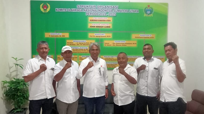 LPON Bantu KONI Sumut Dipersiapan PON 2024