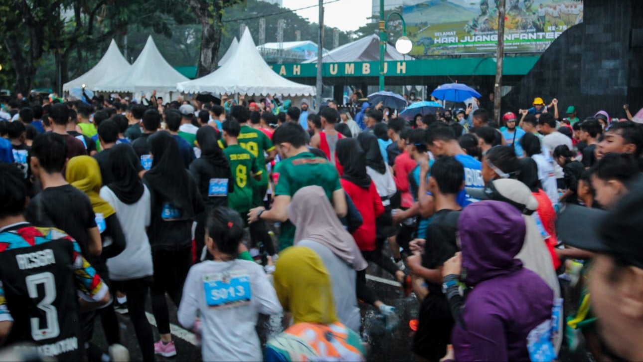 5.500 Peserta Ikut Lari Maraton Medan Run 2023