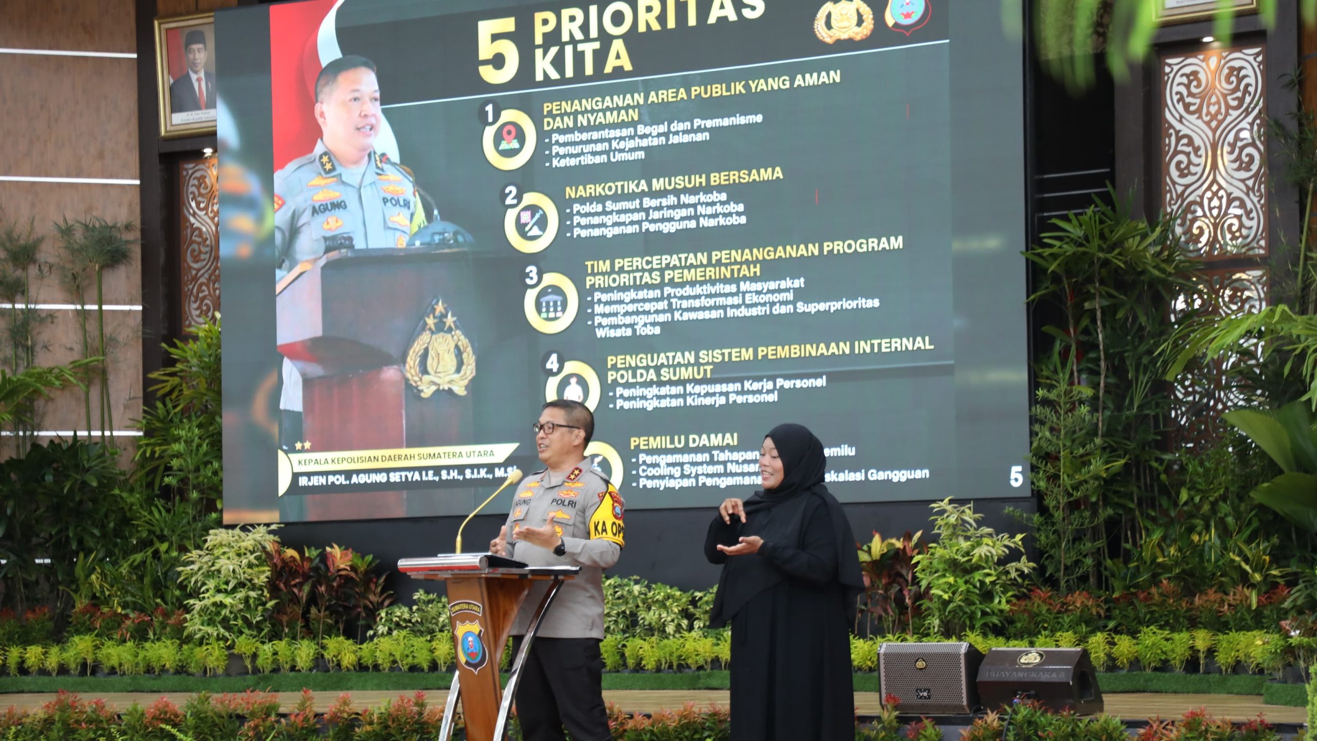 Rumah Dinas & lainnya untuk Tingkat Kesejahteraan Jajaran Polda Sumut