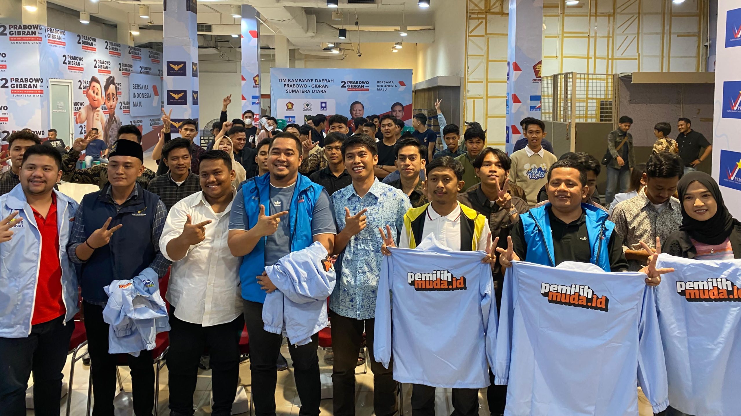 TKN Fanta Prabowo-Gibran Roadshow di Sumut, Jemput Suara Muda untuk Kemenangan Satu Putaran