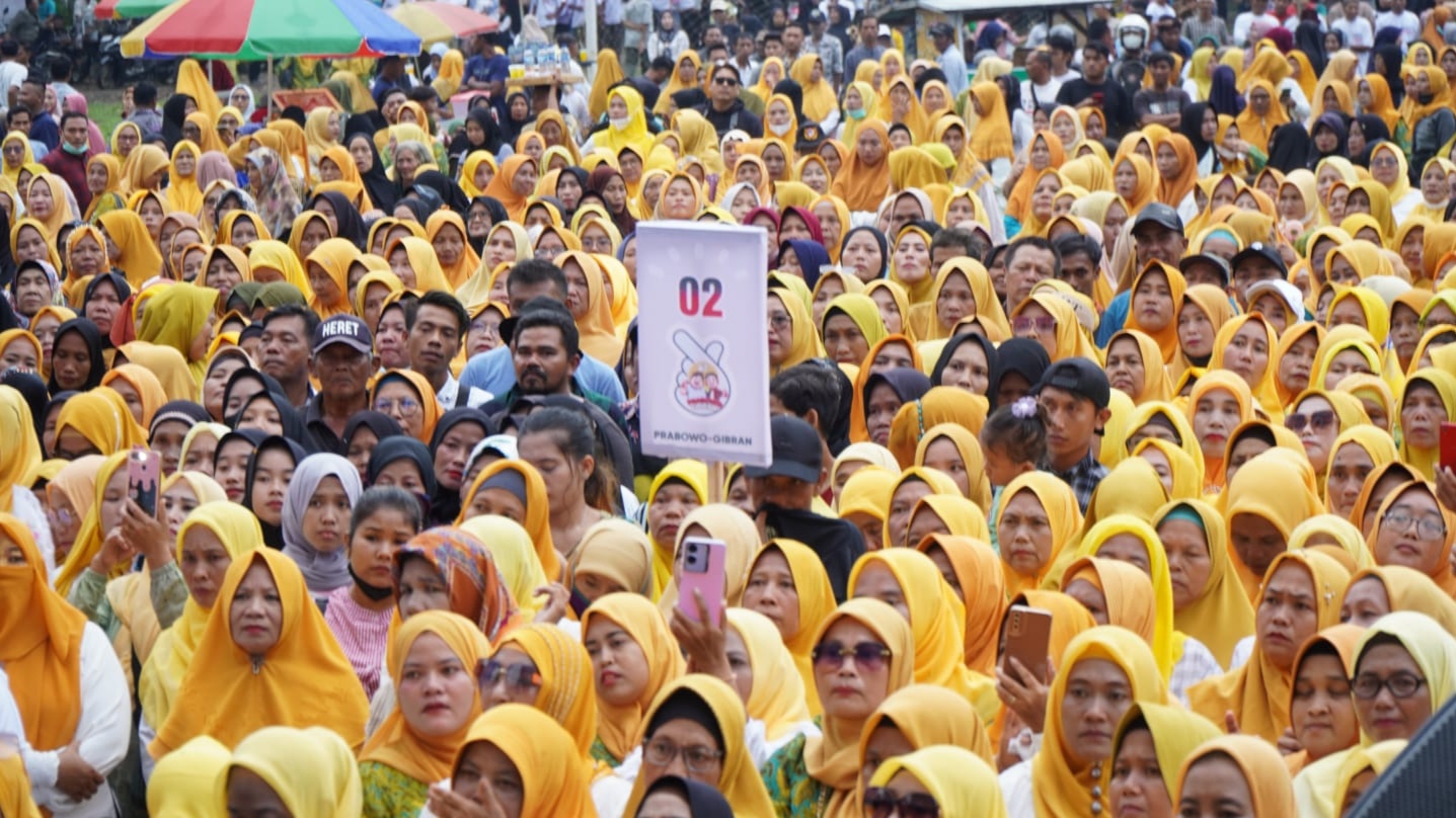 Target 60% Suara Yakin Tercapai, Langkat Sumbangkan Kemenangan Satu Putaran Prabowo-Gibran