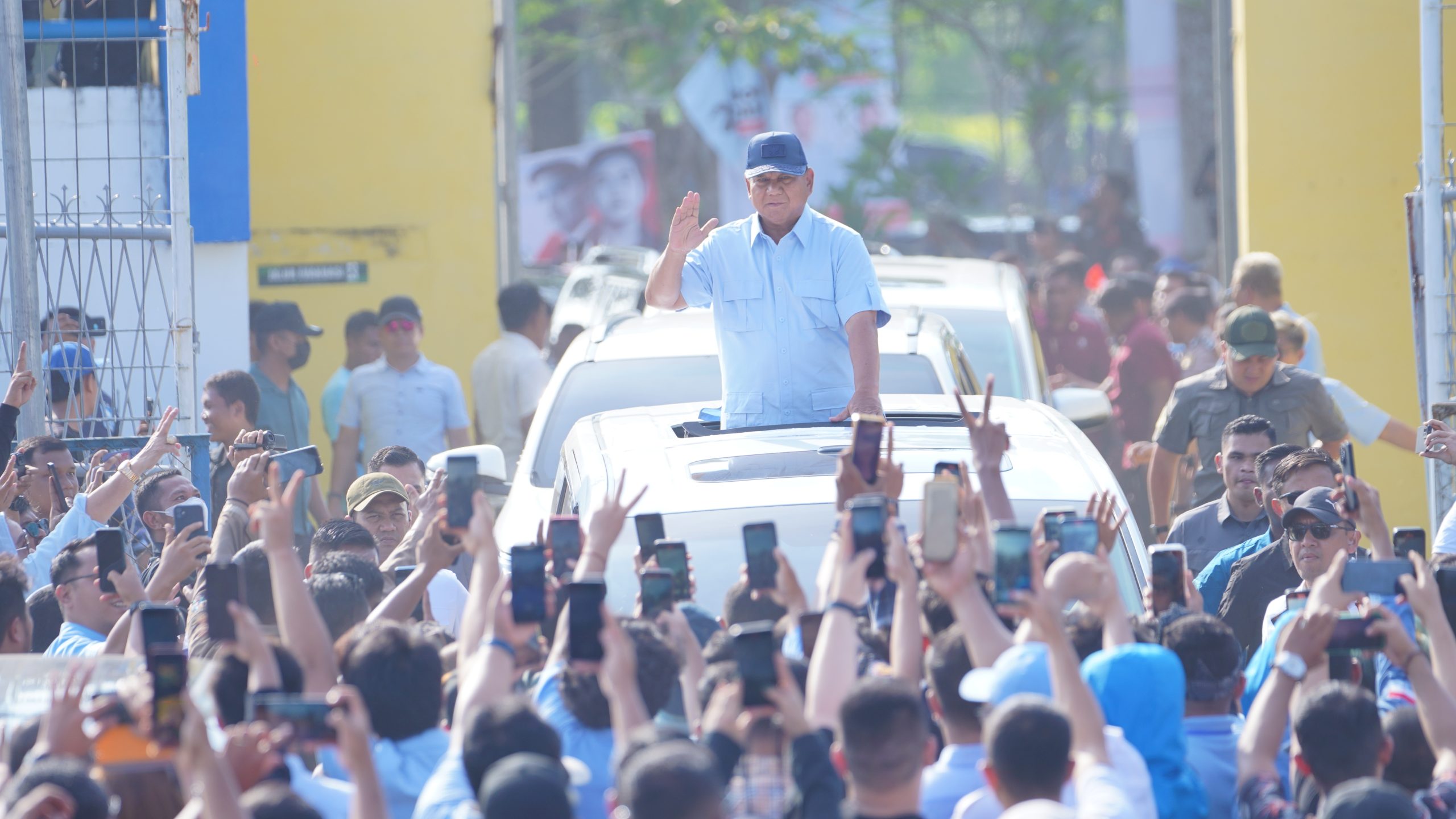 Di Konser Indonesia Maju, Prabowo Ucapkan Duka Cita Wafatnya Ketua DPRD Sumut