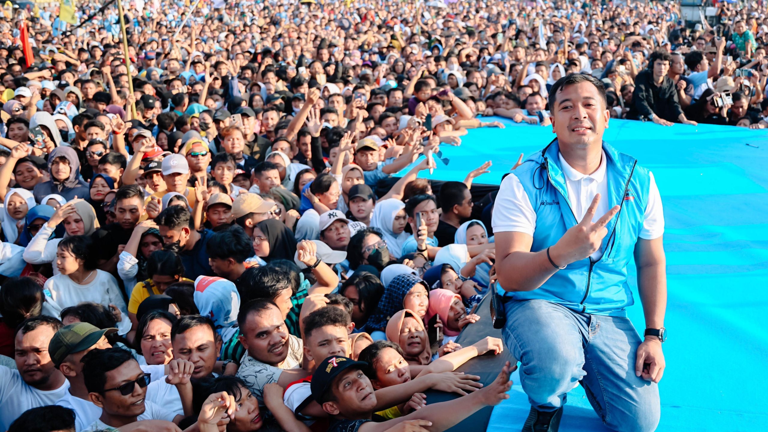 Jangan Kasih yang Lain, 02 Harus Menang di Sumut