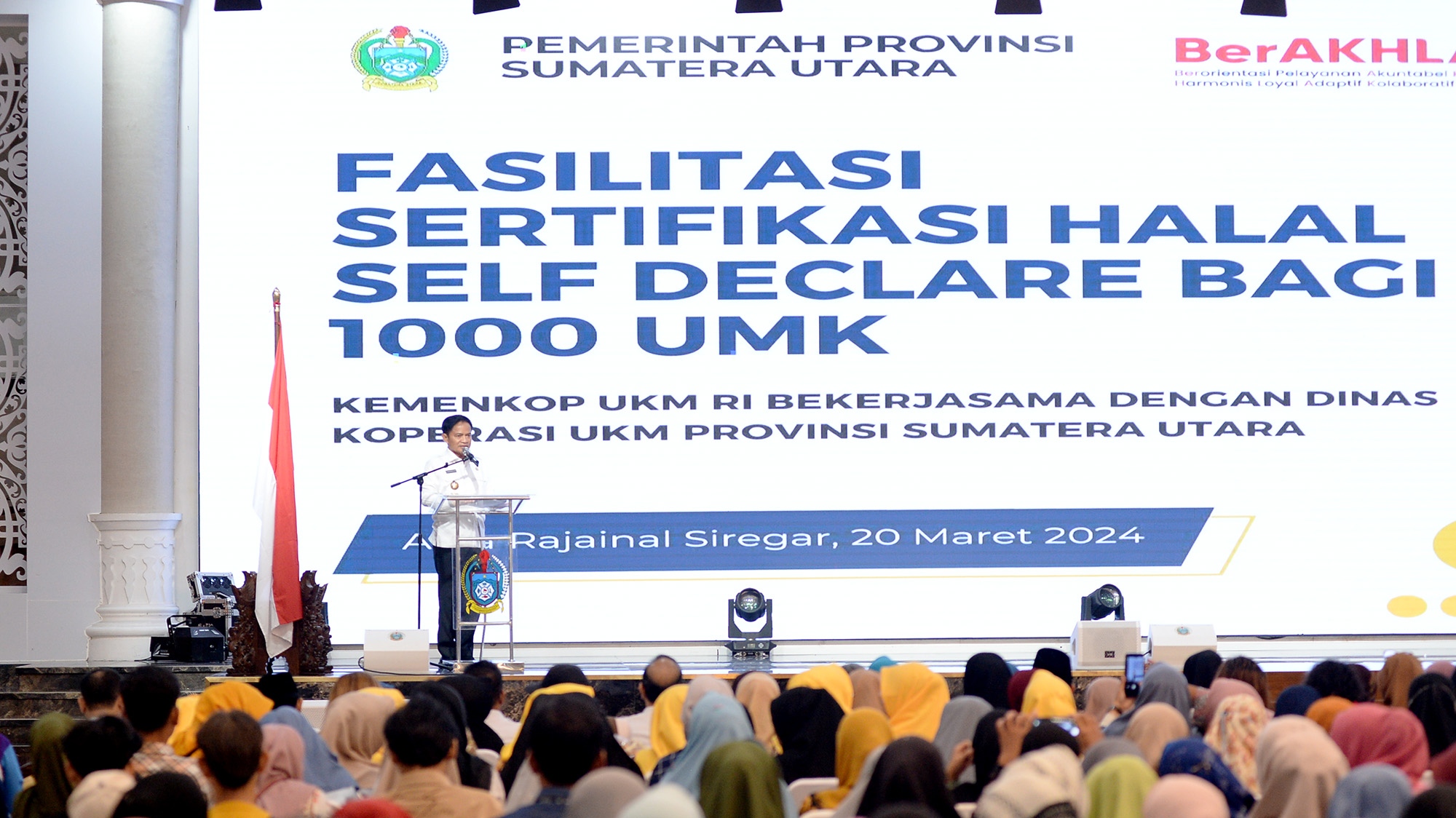 1.000 Sertifikat Halal Gratis untuk UMKM Sumut, 17/10/24 Pemerintah Mulai Penertiban
